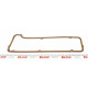 Прокладка кришки клапанів Opel Kadett C/Manta B/Monta B/ Rekord D/E 1.6-2.2 75-88