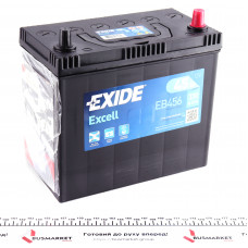 Акумуляторна батарея 45Ah/330A (237x127x227/+R/B00) Excell Азія