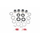 Ремкомплект супорта (переднього) MB E-class (W124) 93-98 (d=40/44mm) (Lucas) (+4 поршня)