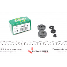 Ремкомплект циліндра гальмівного (заднього) Peugeot 206/Renault Logan (d=19mm) (Bdx)