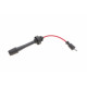 Провід запалювання Mazda 323 2.0 01-04 (к-кт) (HÜCO)