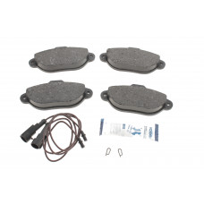Колодки гальмівні (передні) Fiat Punto 93-00/99-10 (+датчики)