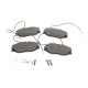 Колодки гальмівні (передні) Citroen Xsara 98-05/Peugeot 306 96-01/406 95-04/607 00-11 (+датчики)