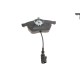 Колодки гальмівні (передні) Audi A3/TT/Seat Leon/Skoda Octavia/VW Golf 96-10/Polo 05-09 (+датчик)