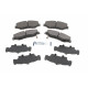 Колодки гальмівні (передні) Honda Accord VII 03-08/CR-V II 01-07/CR-V IV 13-/Civic IX/X 14-