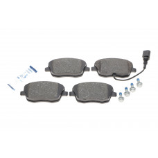 Колодки гальмівні (передні) Seat Ibiza/VW Polo 01-09/Skoda Fabia 99-14/Roomster 06-15 (+датчик)