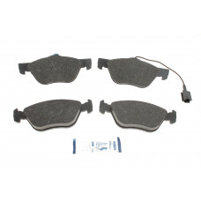 Колодки гальмівні (передні)  145/146/147/156/GT/Spider 95-10/Fiat Bravo 07-14 (+датчики)