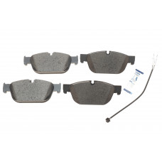 Колодки гальмівні (передні) Citroen C4/C5/C6/Peugeot 308/407/508 09- (+датчик)