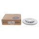 Диск гальмівний (передній) Skoda Fabia/Octavia 98-15/VW Golf 97-07/Polo 01- (256x22)(з покр)(вент)