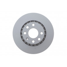 Диск гальмівний (передній) Opel Astra F/Kadett/Vectra 84-/Daewoo Lanos 97- (256x24)(з покр.)(вент.)
