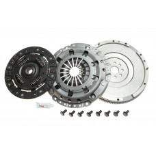Демпфер (глухий) + комплект зчеплення Ford Transit Connect 1.8TDCi 02-13 (Valeo всередині)
