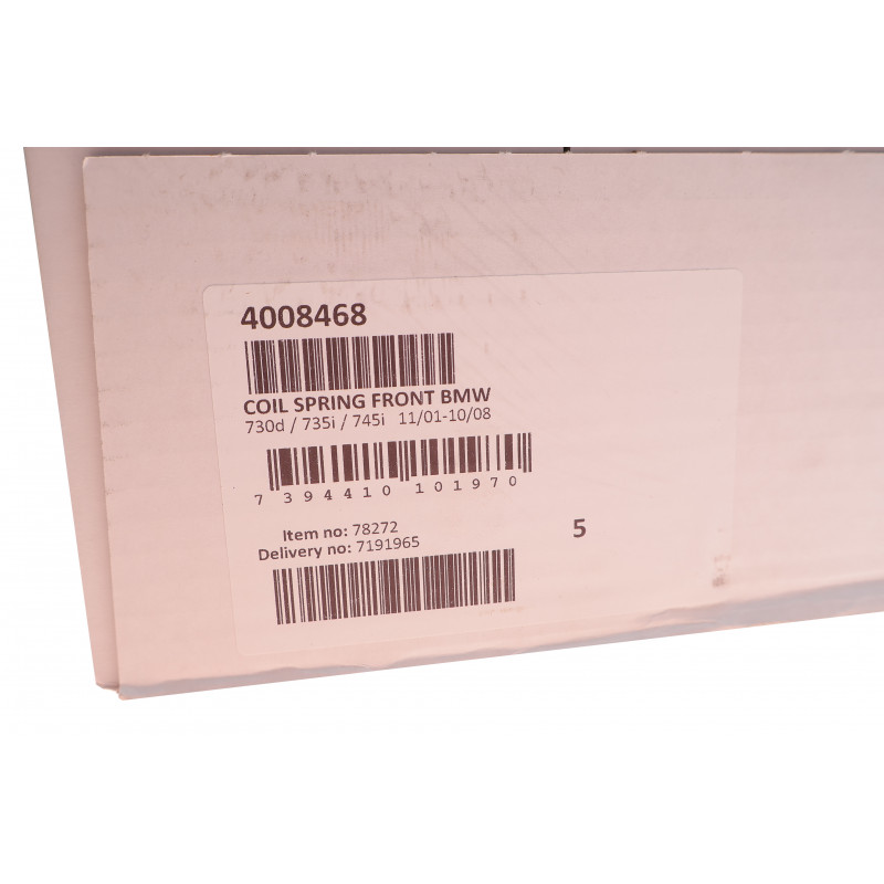 Пружина (передня) BMW 7 (E65/E66/E67) 730d/735i,Li/745i,Li 01-08 (седан)