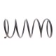 Пружина (передня) Citroen Berlingo 1.4i 96-11 (+АС) (фургон) (нагр.600кг)/1.1i/1.4 02-11 (-AC)(вен)