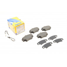 Колодки гальмівні (передні) Renault Clio 90-98/Symbol 00-/Megane 96-03/Peugeot 205 87-98 (+датчики)