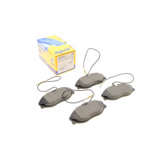 Колодки гальмівні (передні) Citroen Xsara 98-05/Peugeot 306 96-01/406 95-04/607 00-11 (+датчики)