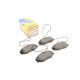 Колодки гальмівні (передні) Citroen Xsara 98-05/Peugeot 306 96-01/406 95-04/607 00-11 (+датчики)