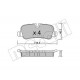 Колодки гальмівні (задні) Land Rover Discovery III/IV 04-18/Range Rover 02-13