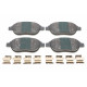 Колодки гальмівні (передні) Citroen Berlingo 00-11/C4 1.6 THP/VTi 04-/Peugeot 207/307 02- (Bosch)