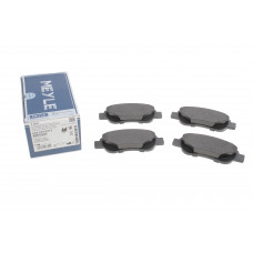 Колодки гальмівні (передні) Citroen С1/Peugeot 107/Toyota Aygo 05- (Bosch)
