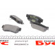 Колодки гальмівні (задні) Hyundai Tucson 2.0 CRDi 04-10 (Mando) Q+