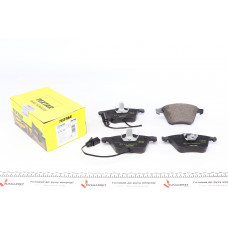 Колодки гальмівні (передні) Audi A4/A6/A8 02-11 (Ate-Teves) (з датчиками/ L=252mm) Q+
