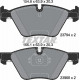 Колодки гальмівні (передні) BMW 3 (E90-93) 04-/ X1 (E84) 09- (Ate-Teves) Q+