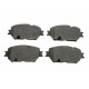 Колодки гальмівні (передні) Toyota Camry 01-06 (Akebono)