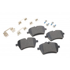 Колодки гальмівні (передні) Mini (R50/R53/R52/R56/R57/R58/R59) 01-16 (Lucas) Q+
