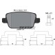 Колодки гальмівні (задні) Ford Kuga 08-/Mondeo IV 07-15 (TRW) Q+