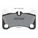 Колодки гальмівні (задні) Audi Q7 06-16/Porsche Cayenne 02-10/VW Touareg 02-10 (Brembo)