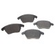 Колодки гальмівні (передні) Audi A1/Seat Ibiza/VW Polo 10- (Teves) Q+