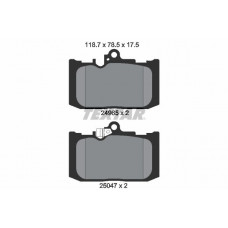 Колодки гальмівні (передні) Lexus GS 12-/ RC 14- (Advics)