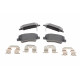 Колодки гальмівні (задні) Kia Ceed II/Rio III/Hyundai Accent/i20/i30/i40 10- (Akebono) Q+