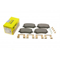 Колодки гальмівні (передні) Jeep Cherokee 2.0-2.2 CRD/3.2 13- (Akebono) Q+