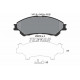 Колодки гальмівні (передні) Suzuki SX4/ Vitara 1.4 T/1.6 14- (Akebono)