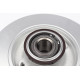 Диск гальмівний (задній) Citroen C3/C4 /Peugeot 207/307 05- (249х9) (d=30mm) (з підшипником) PRO
