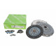 Демпфер + комплект зчеплення Fiat Doblo 1.9JTD Multijet 01- (74kw) +вижимний