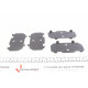 Колодки гальмівні (передні) Lexus RX 03-08 (140.8x59.4) (Sumitomo)