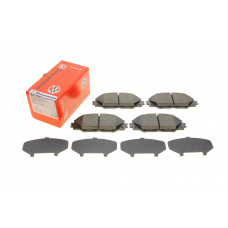 Колодки гальмівні (передні) Toyota RAV4 2.0-3.5/Prius 1.8 05- (AKEBONO)