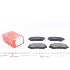 Колодки гальмівні (передні) Nissan Qashqai/X-Trail 07-13 (141.9x58.8x17) (Sumitomo, Akebono)