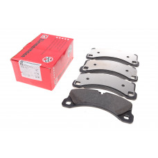 Колодки гальмівні (передні) Porsche Cayenne 10- (Brembo)