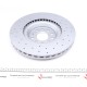 Диск гальмівний (передній) Audi A3/Skoda Octavia/VW Golf 13-/Passat 08- (340x30)(з отвор) (вент)